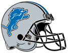 The Detroit Lions logo.